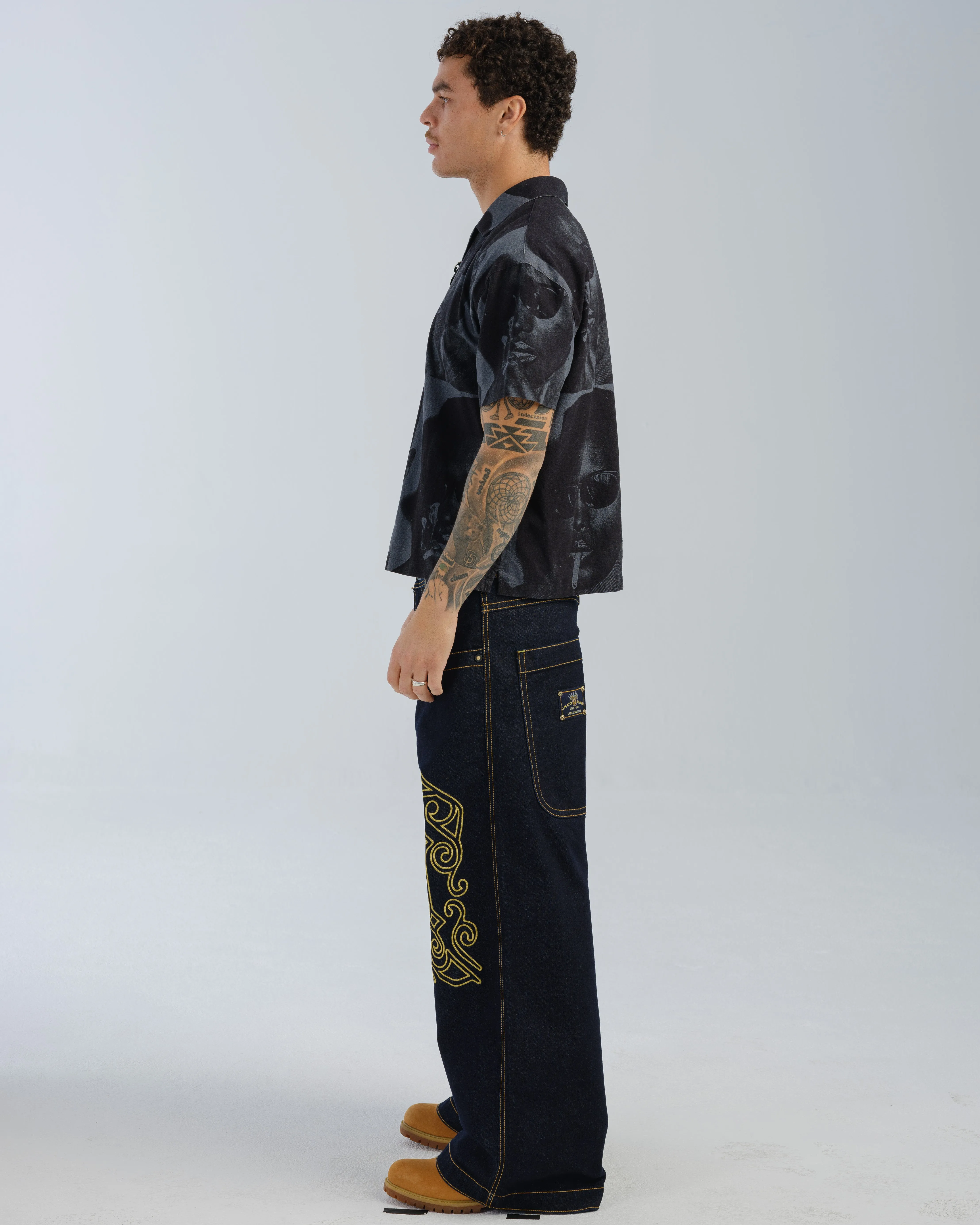1101 Royal Twin. 26". Dark Indigo.