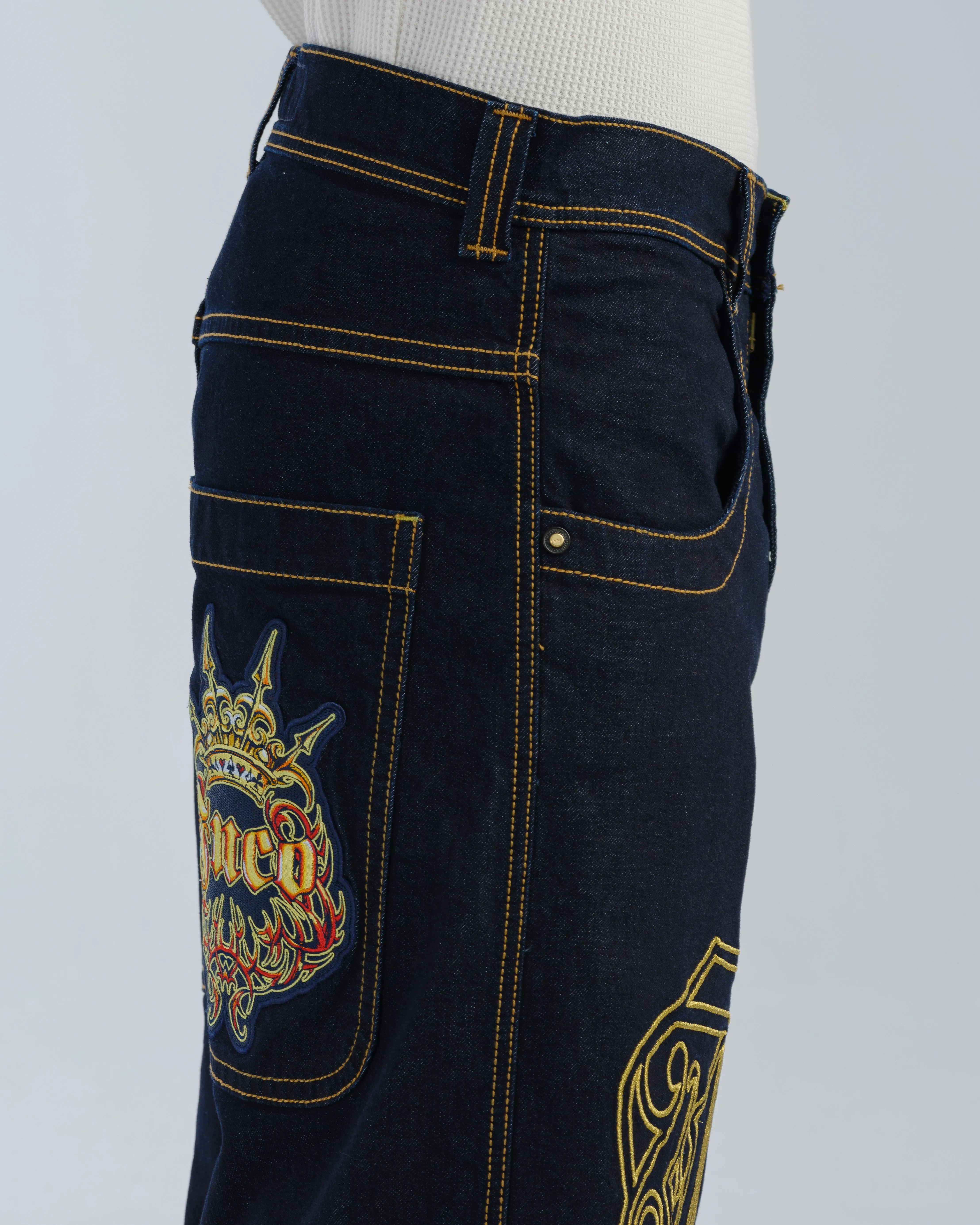 1101 Royal Twin. 26". Dark Indigo.