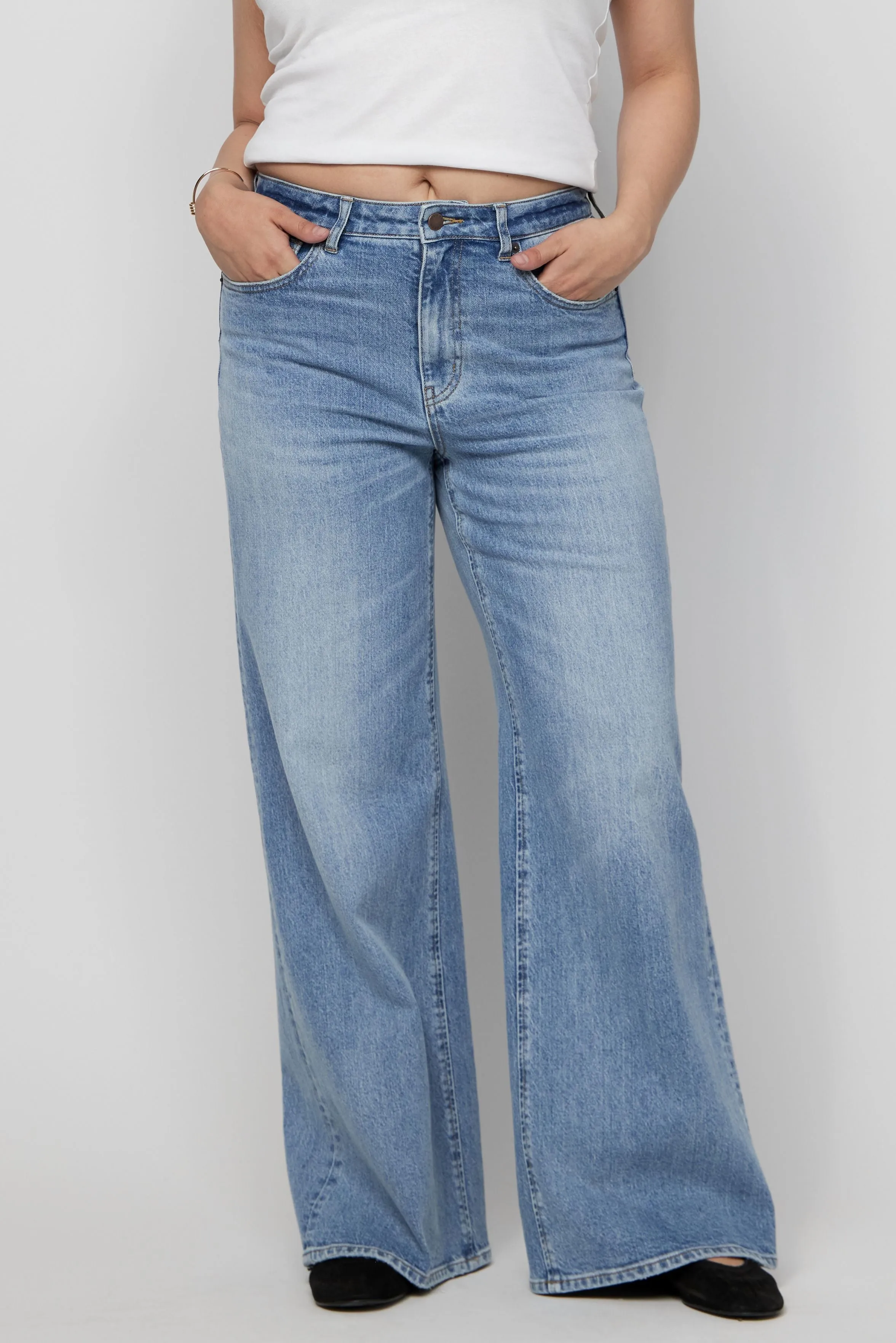 Andrews High Rise Extra Wide Leg Classic Vintage
