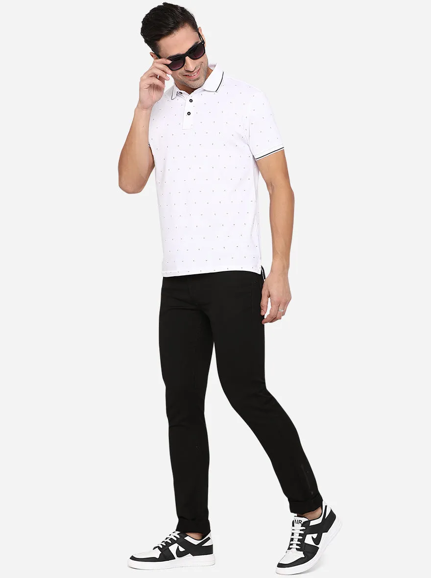 Black Solid Slim Fit Jeans | JadeBlue