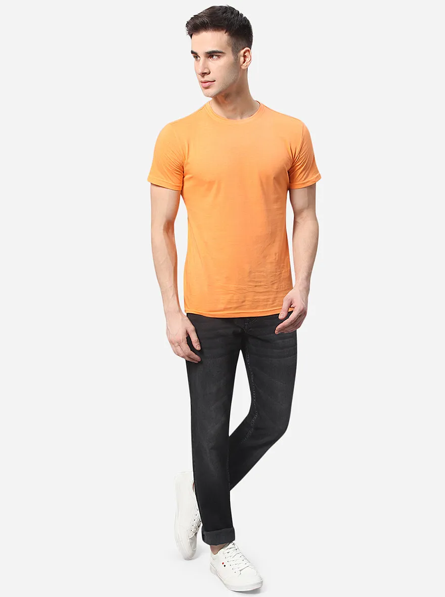 Black Washed Narrow Fit Jeans | Greenfibre