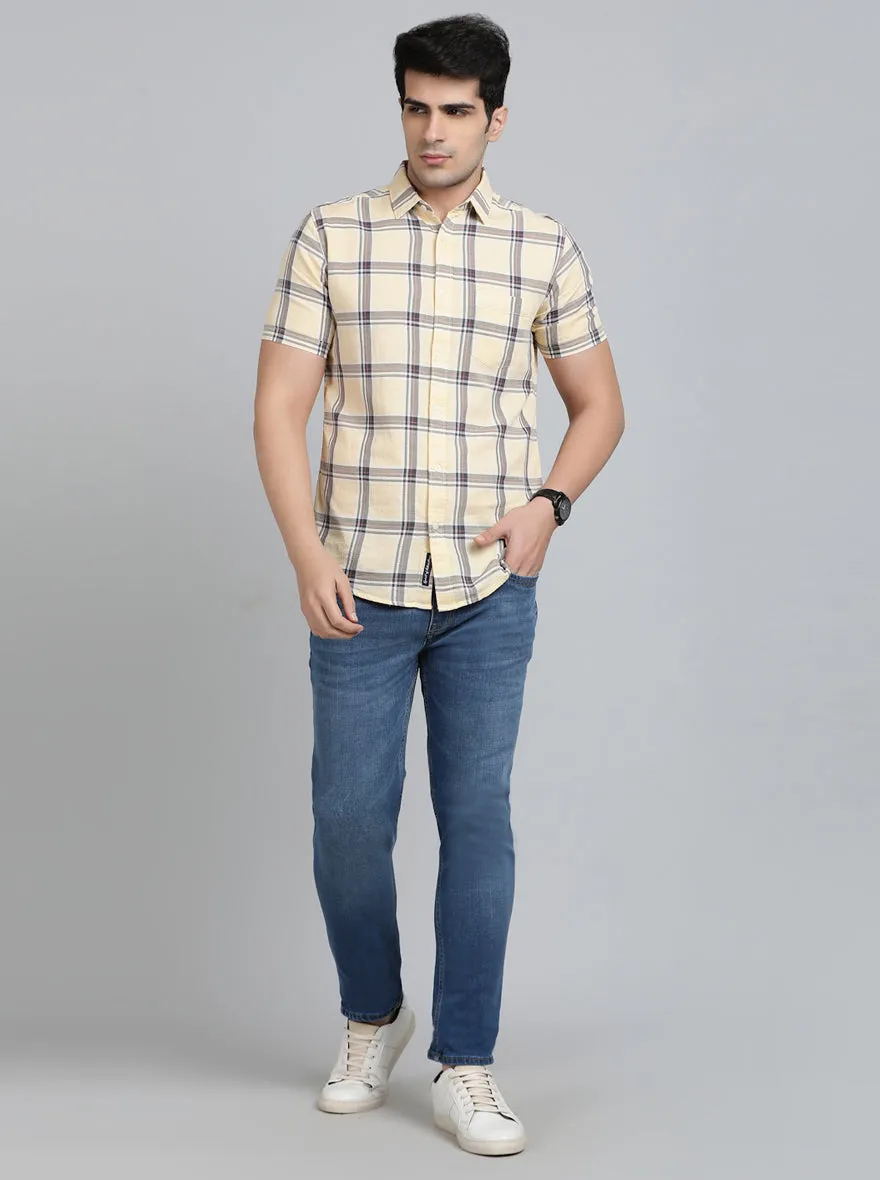 Blue Washed Slim Fit Jeans | JadeBlue