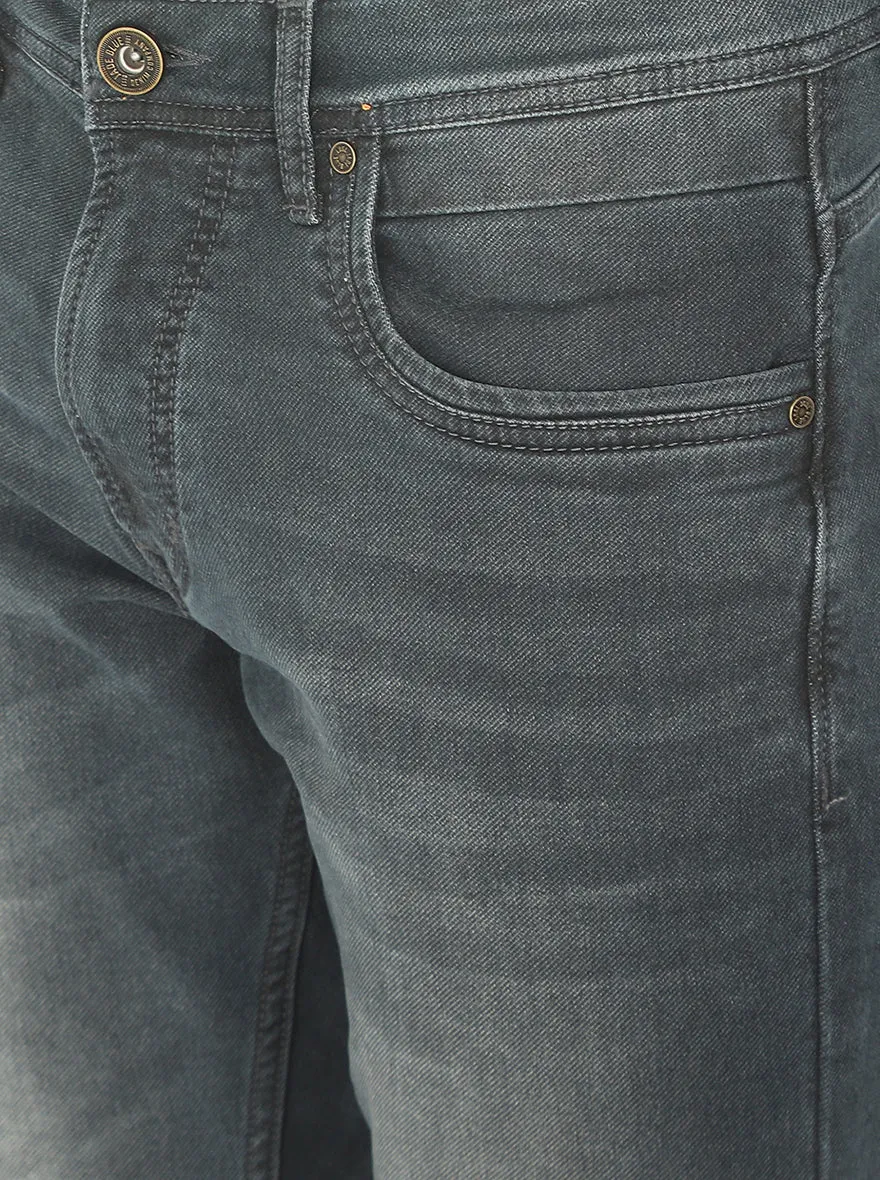 Blue Washed Straight Fit Jeans | JadeBlue