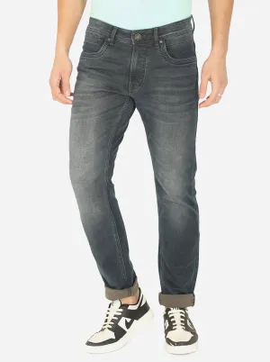 Blue Washed Straight Fit Jeans | JadeBlue