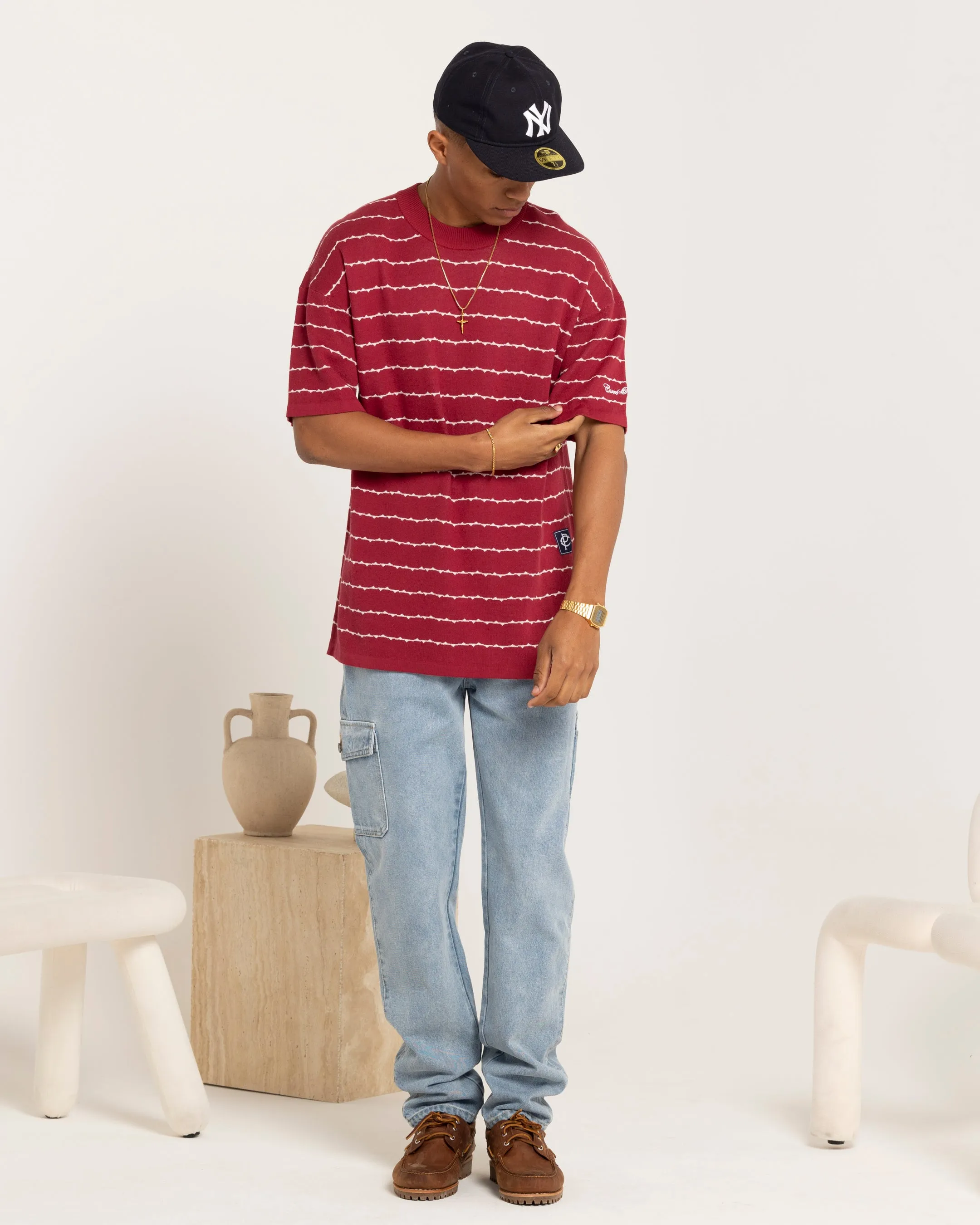 Carre Tactic Cargo Slim Jeans Vintage Blue