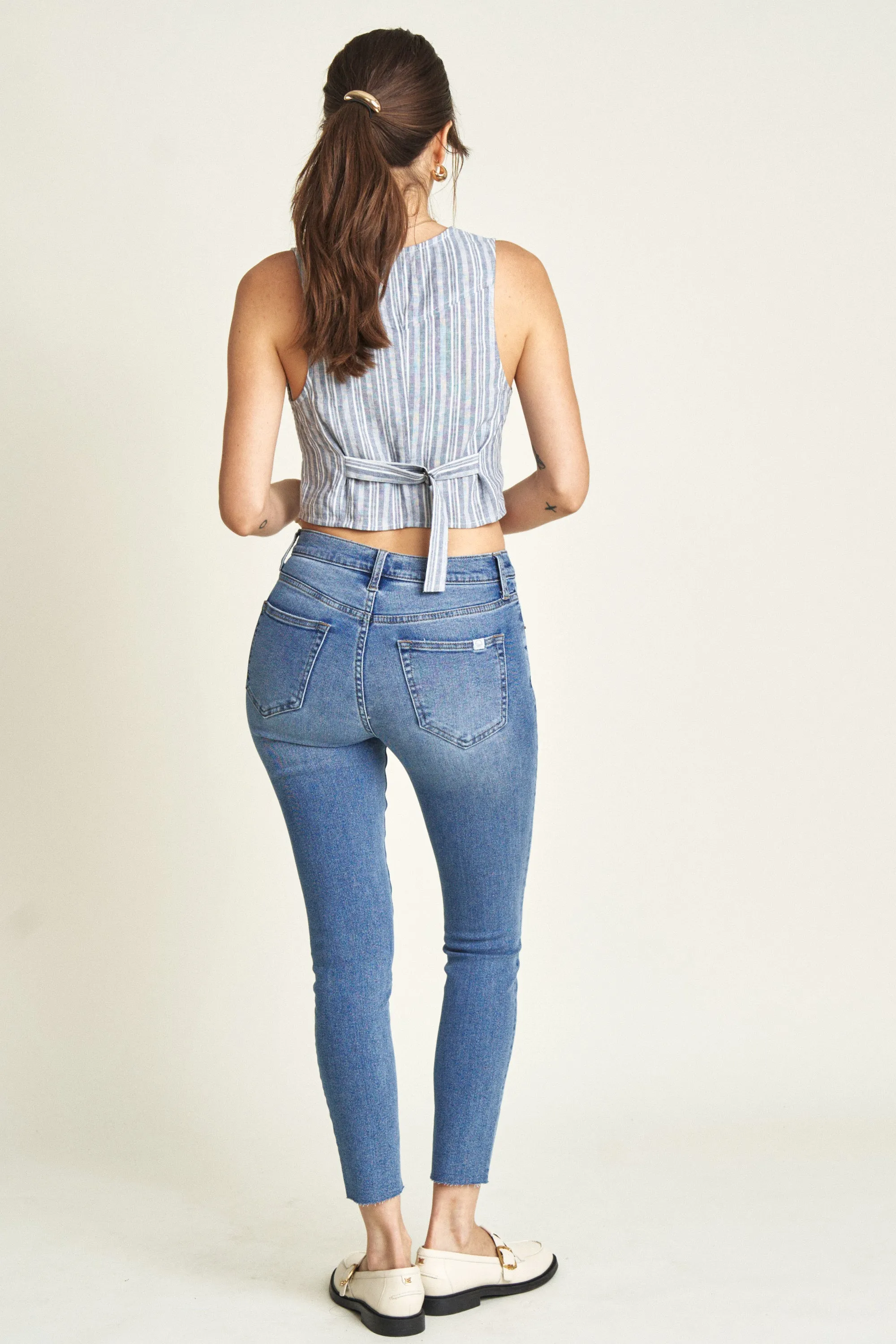Cooper Skinny Sculpt  Light Indigo