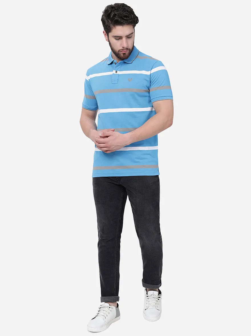 Dark Grey Washed Straight Fit Jeans | JadeBlue