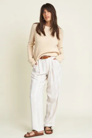 Evanston Trouser High Rise Sand Dune