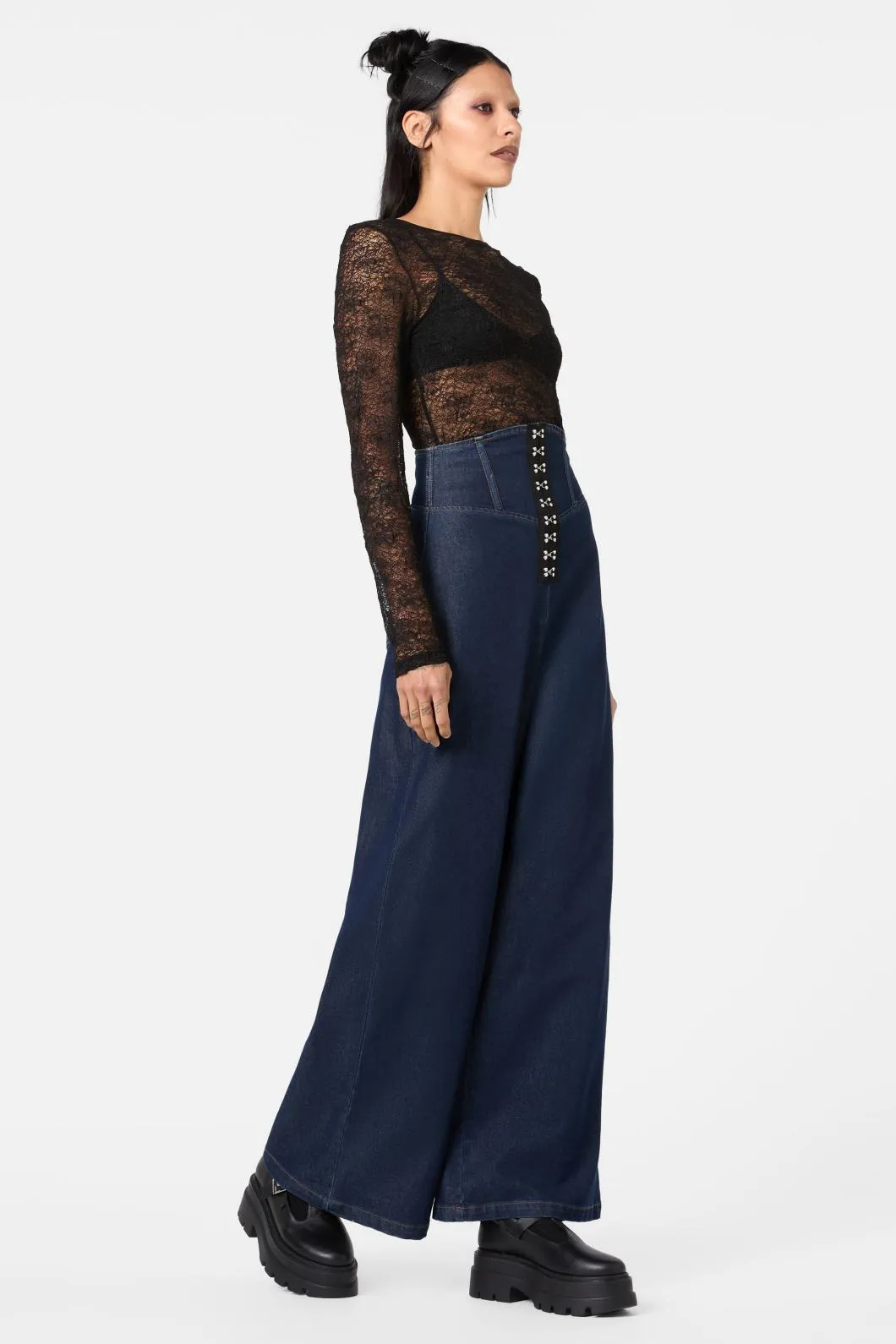 Fable Denim Corset Pant