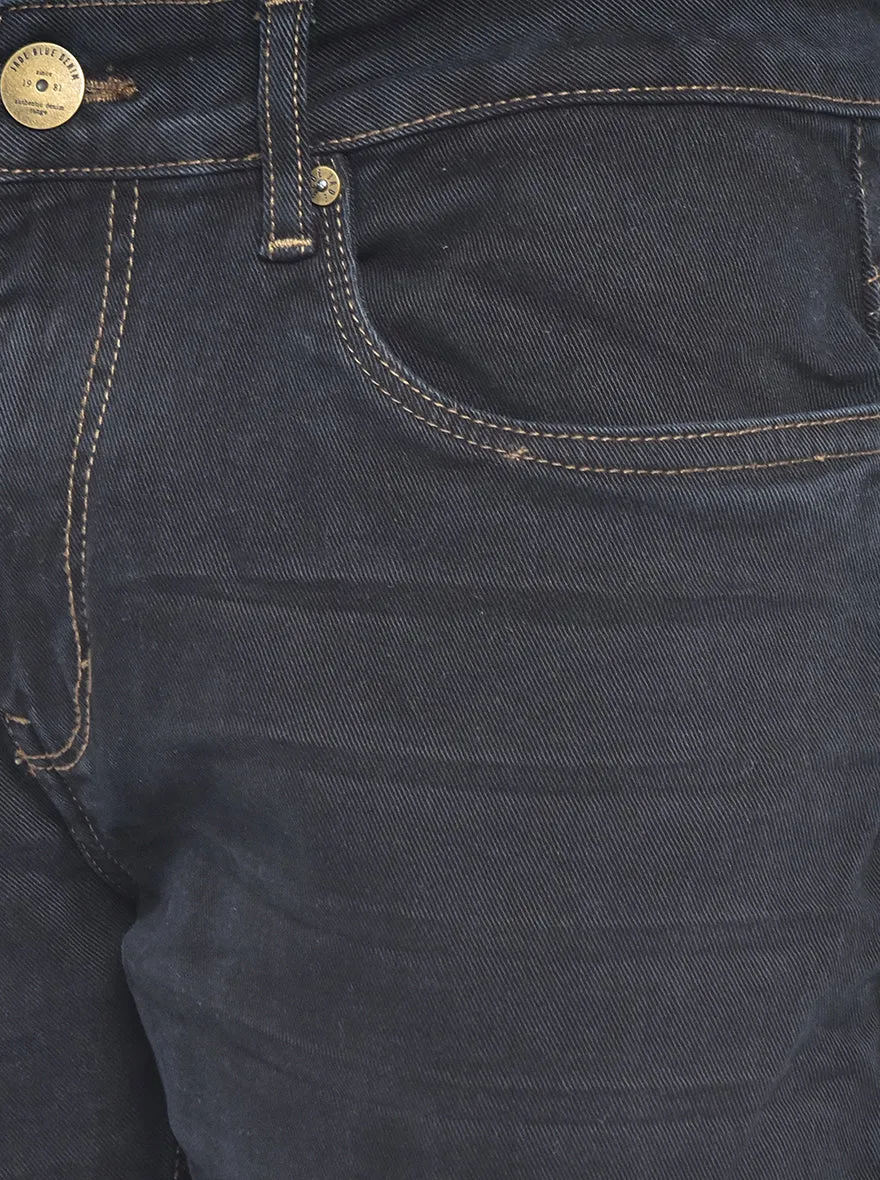 Faded Blue Washed Straight Fit Jeans | JadeBlue