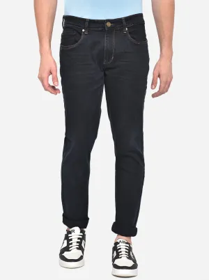 Faded Blue Washed Straight Fit Jeans | JadeBlue