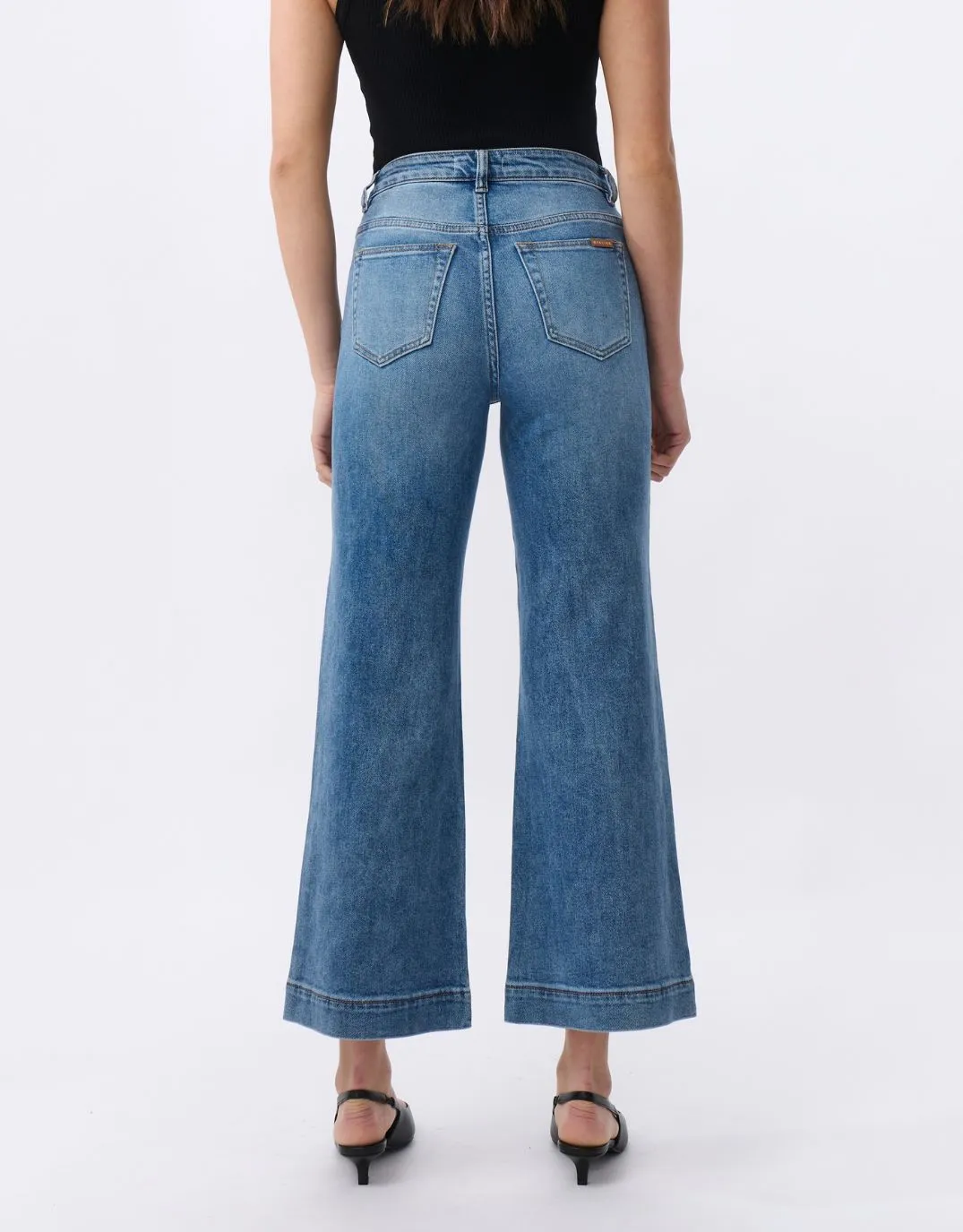 Freya Wide Leg Jeans - Dakota Wash