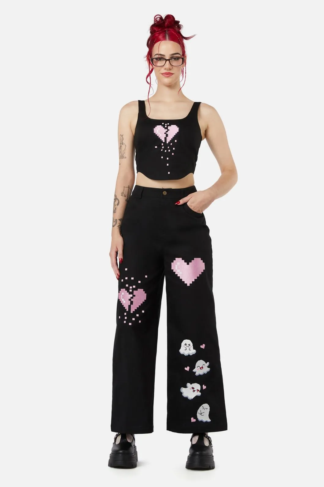 Ghostie Emb Pant