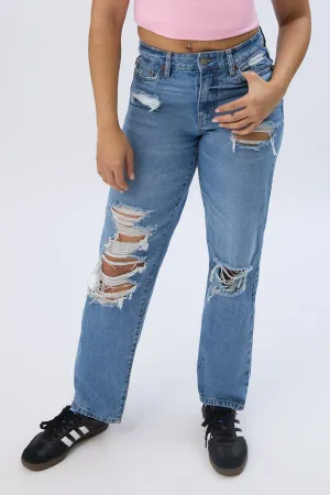 High Rise Baggy Jeans