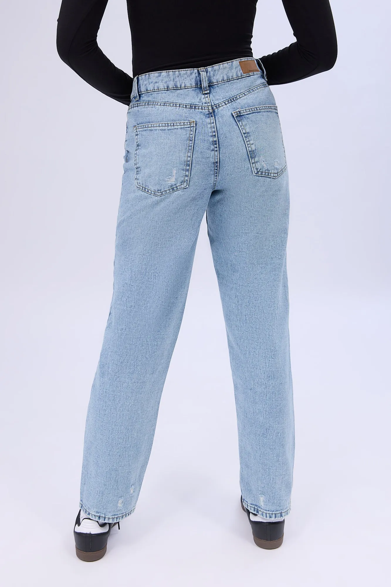High Rise Baggy Jeans