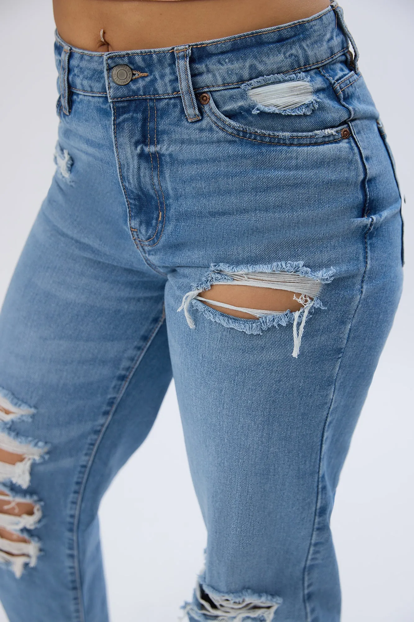High Rise Baggy Jeans