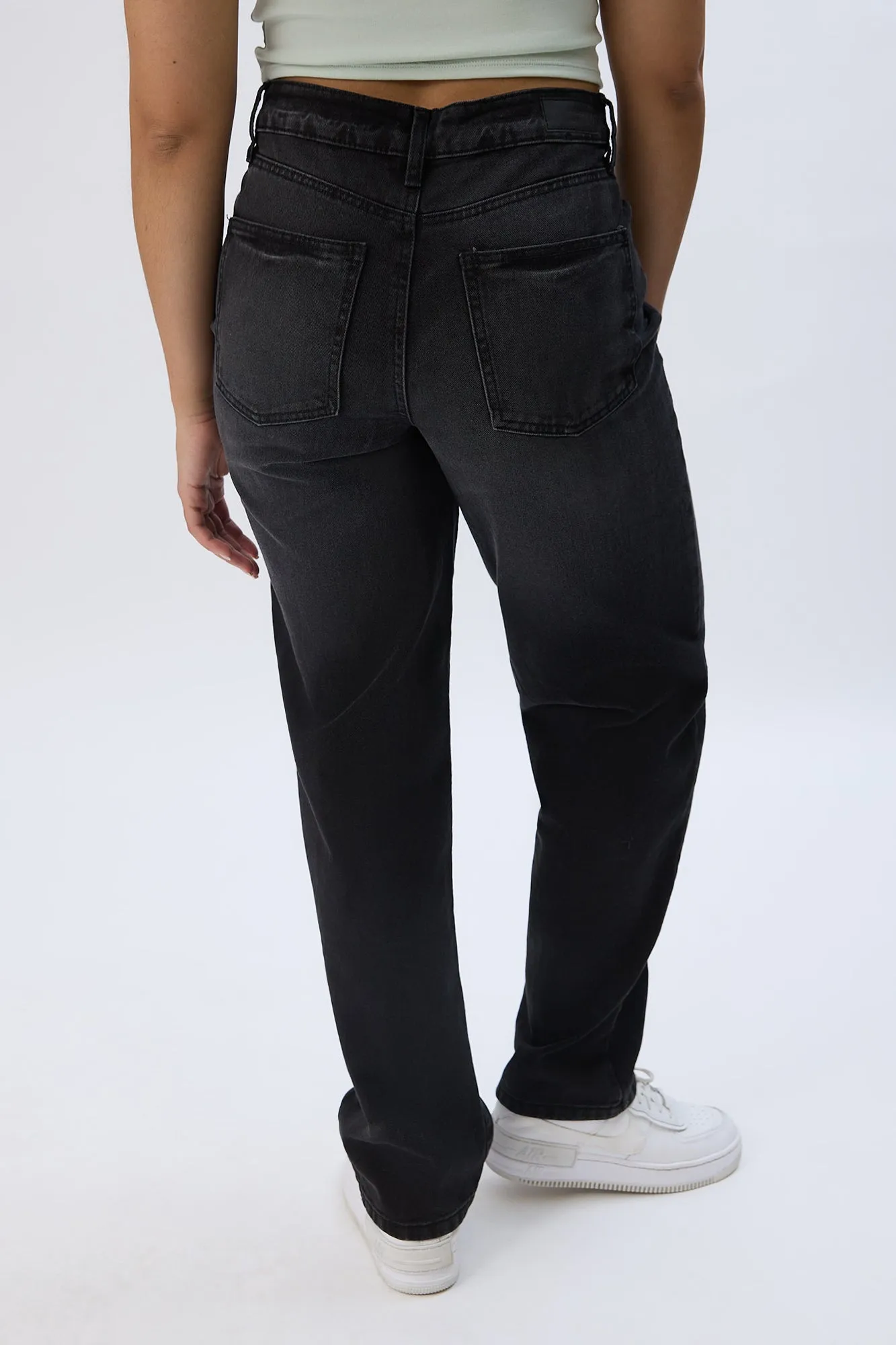 High Rise Baggy Jeans