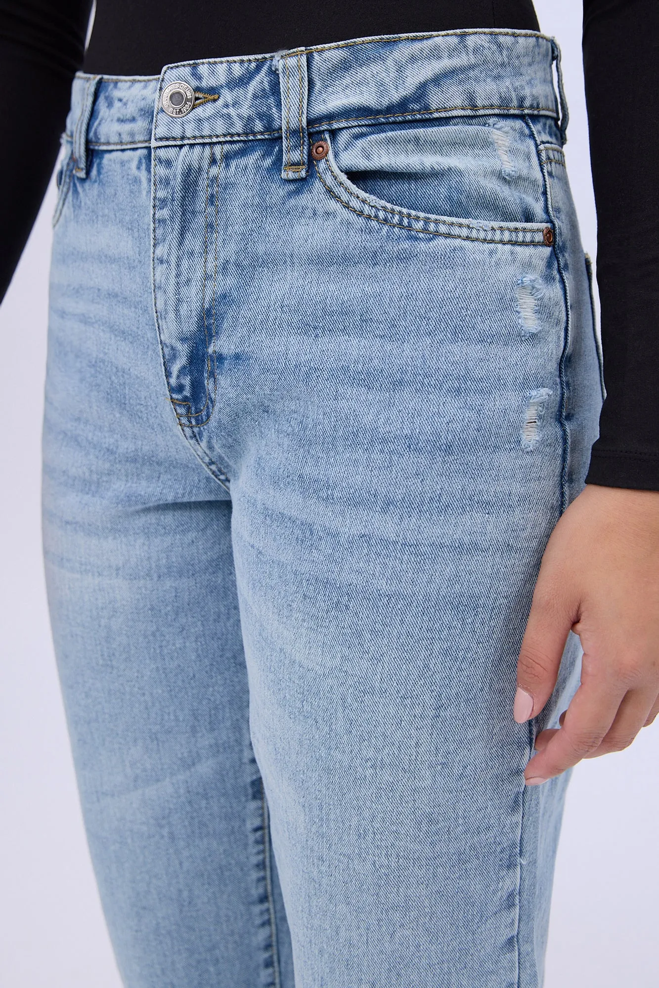 High Rise Baggy Jeans