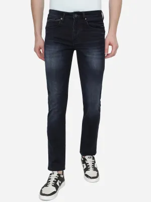 Indigo Blue Washed Slim Fit Jeans | JadeBlue