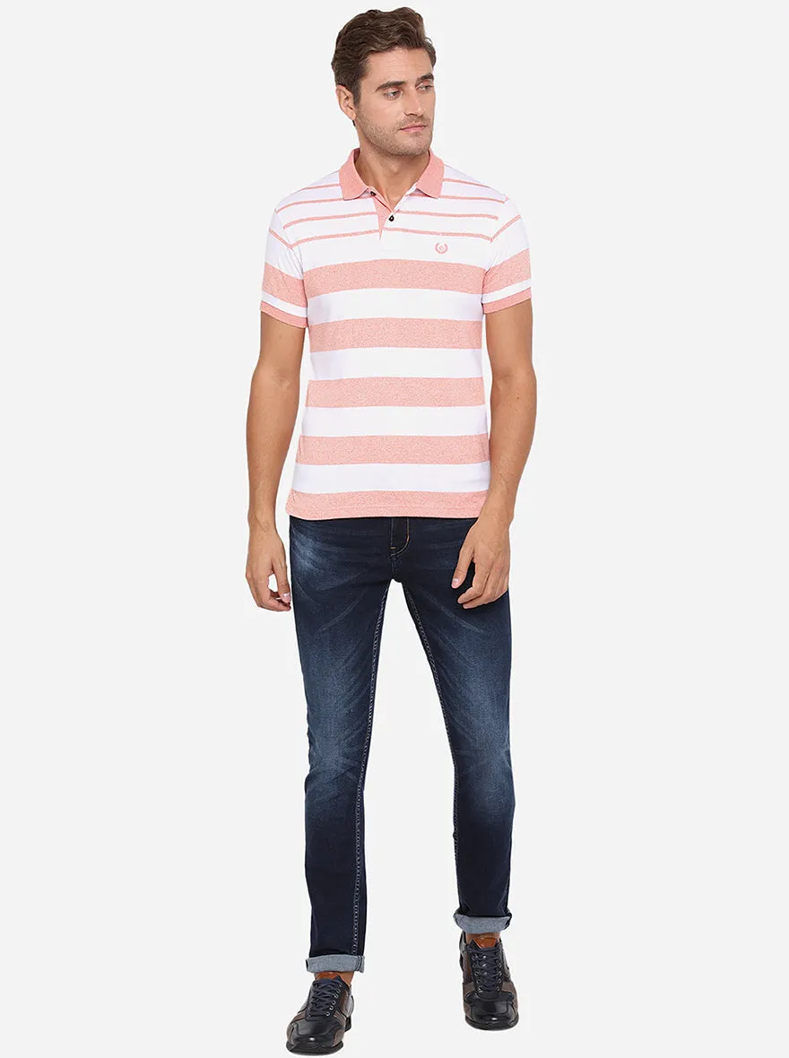 Indigo Blue Washed Slim Fit Jeans | JadeBlue