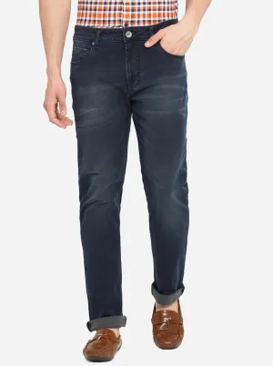 Indigo Blue Washed Slim Fit Jeans | JadeBlue