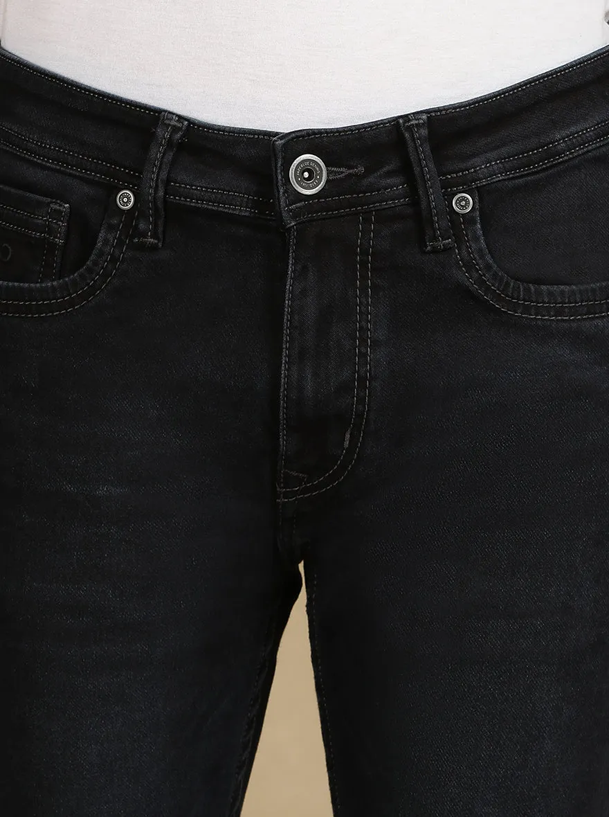 Ink Blue Solid Rider Fit Jeans | JadeBlue