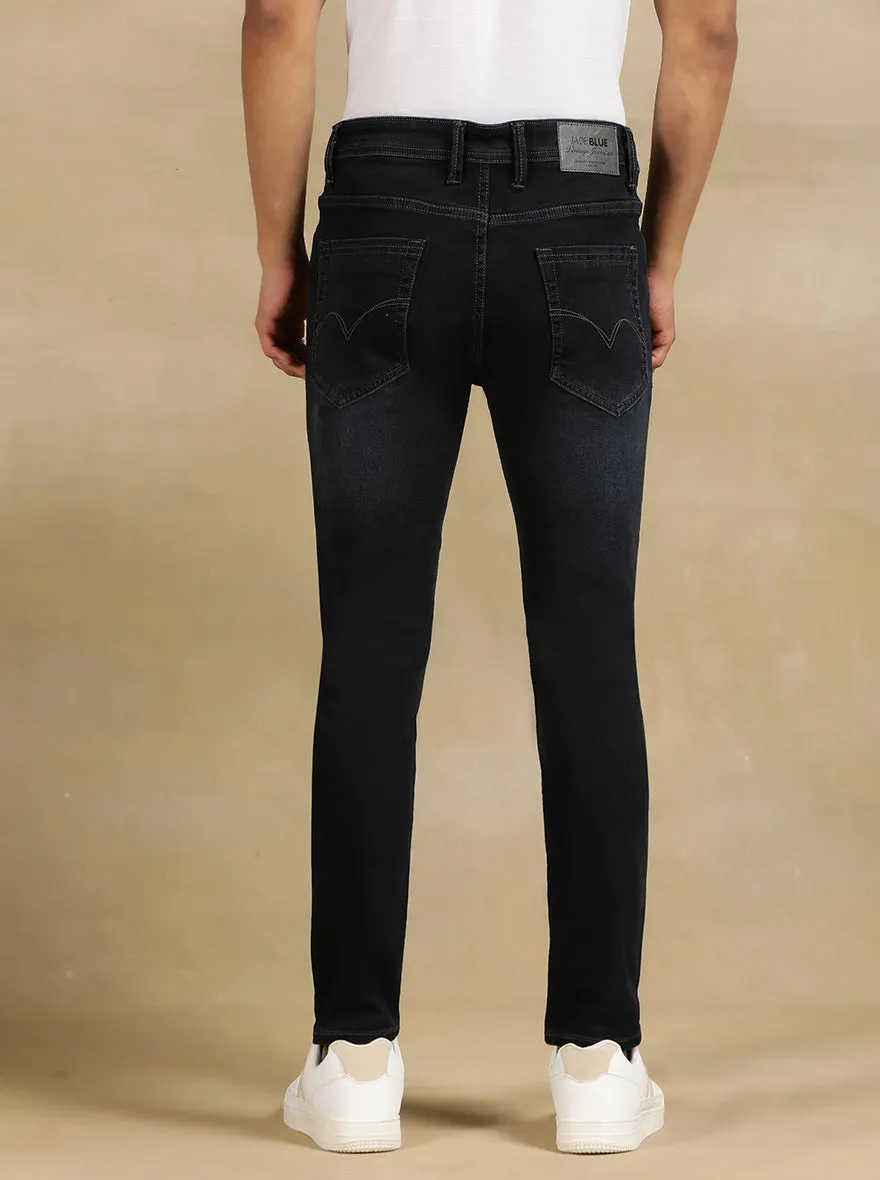 Ink Blue Solid Rider Fit Jeans | JadeBlue
