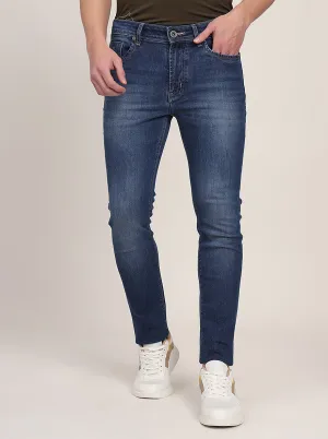 Ink Blue Washed Slim Fit Jeans | JadeBlue