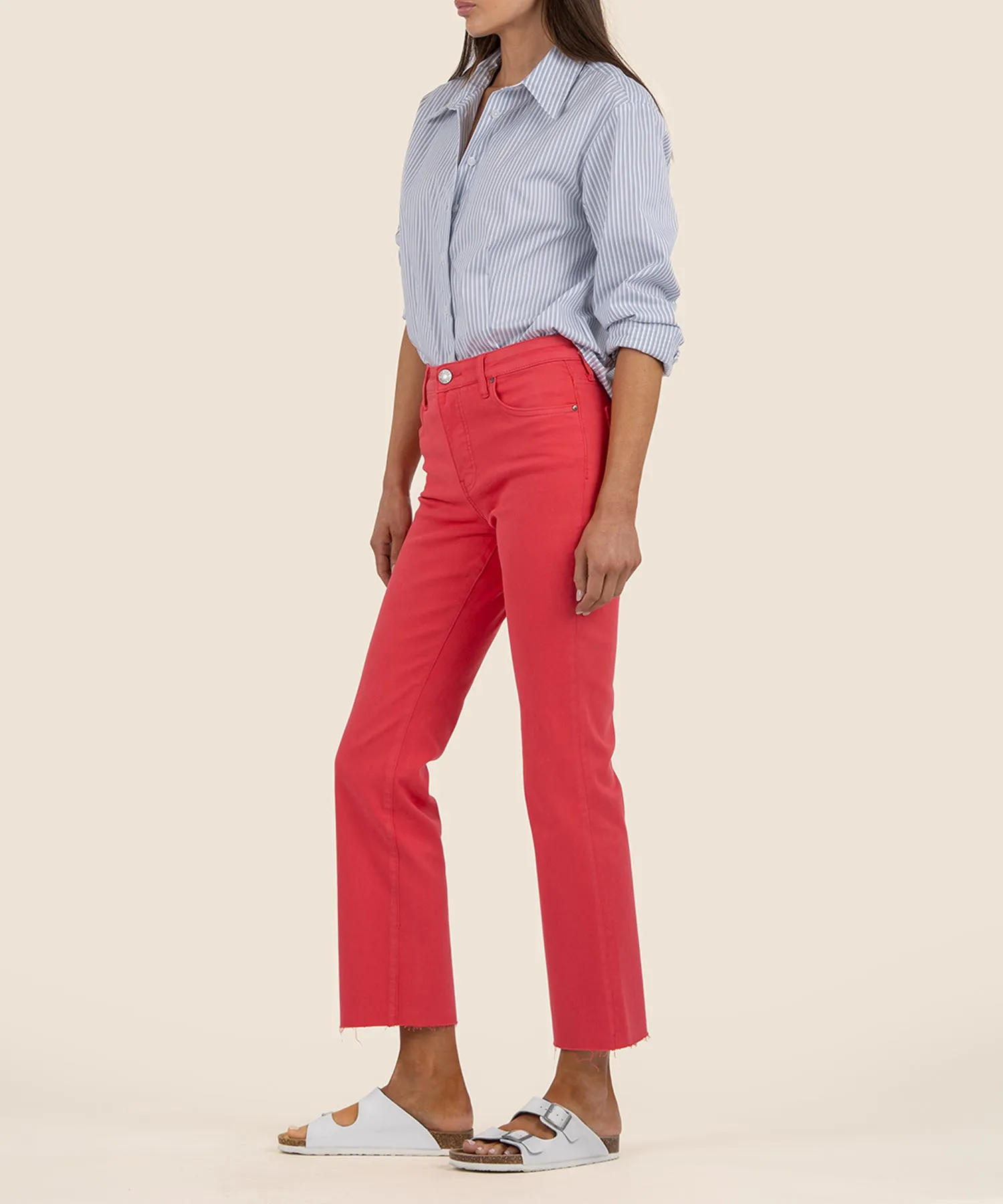 Kelsey High Rise Ankle Flare