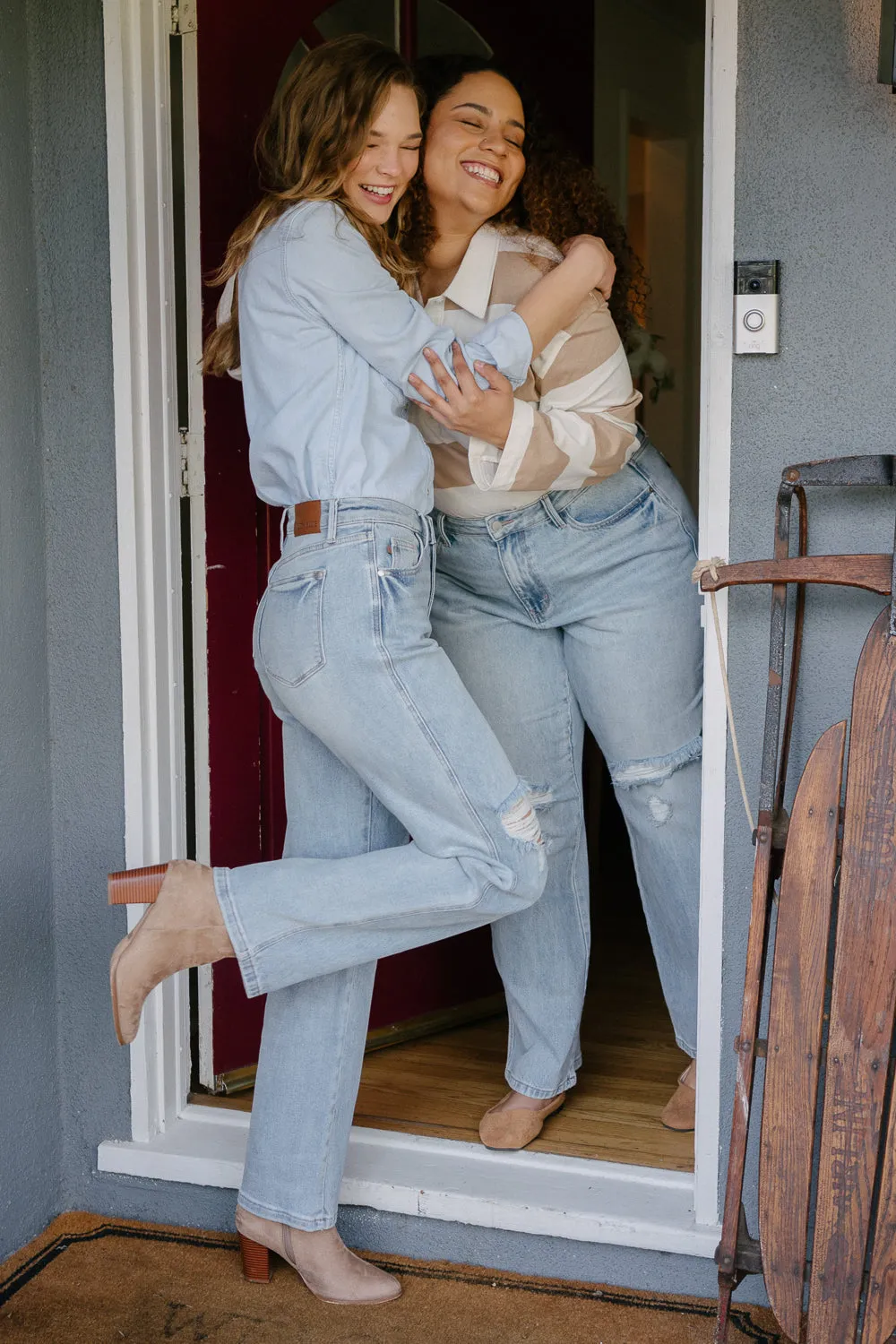 Laurel High Rise Rigid Magic 90's Straight Jeans
