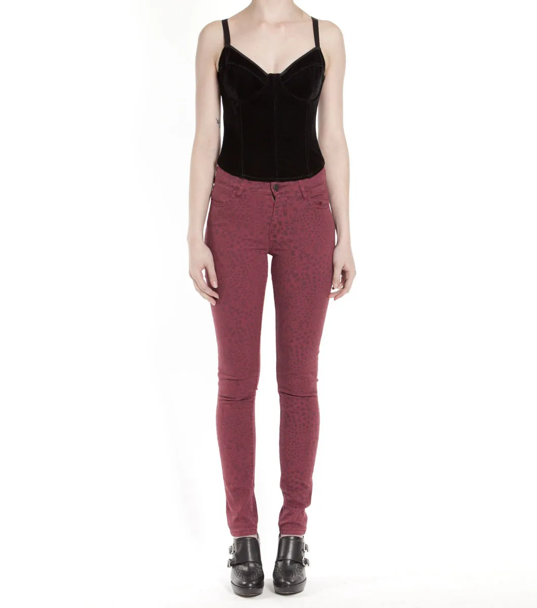 Leopard Jean
