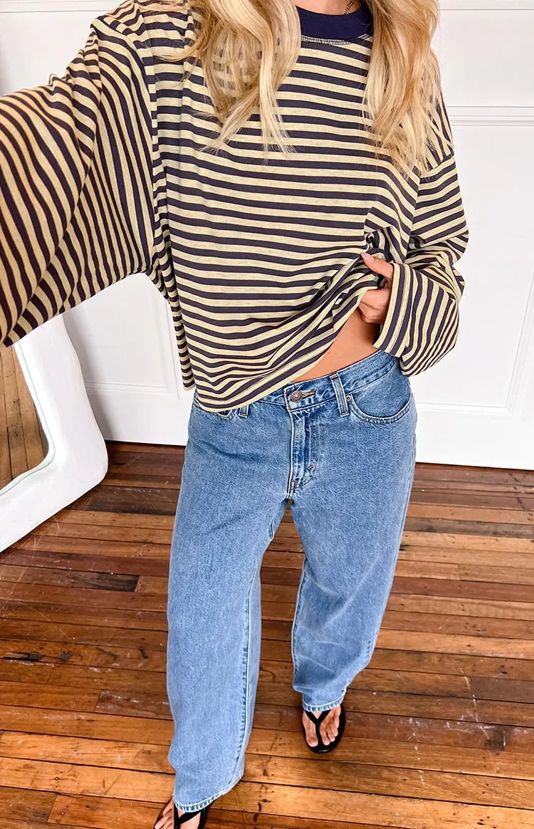 Levi's® Own it Stone Women's Baggy Dad Jeans