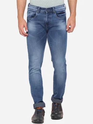 Light Blue Washed Slim Fit Jeans | JadeBlue