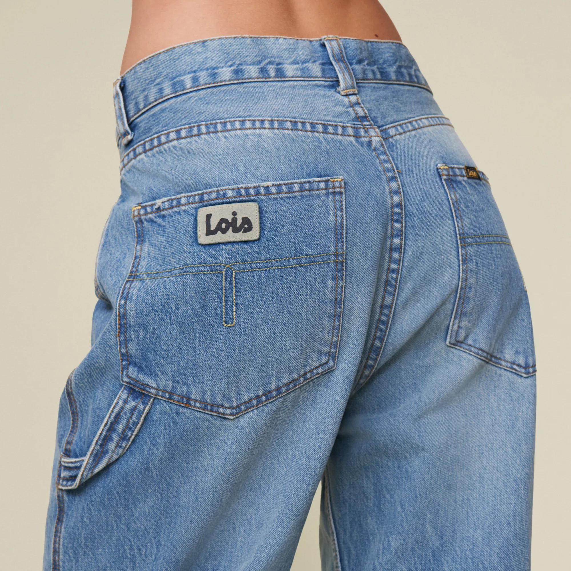 Loan Jackson Dirty Vintage - Low Rise Wide Fit