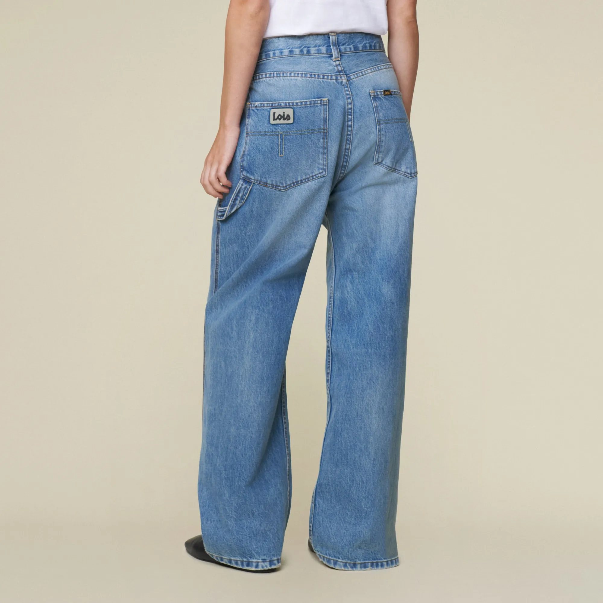 Loan Jackson Dirty Vintage - Low Rise Wide Fit