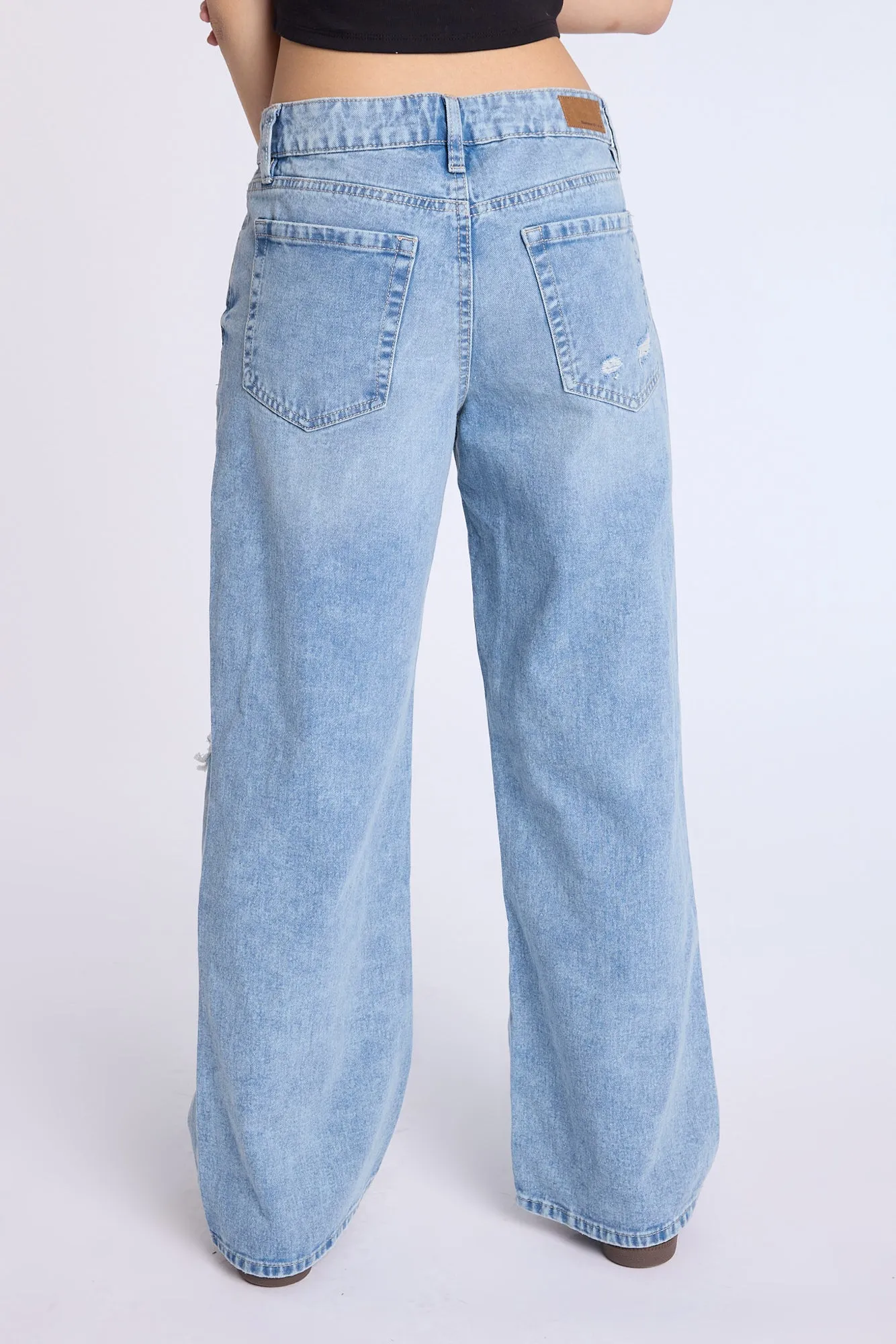 Low Rise Baggy Jeans