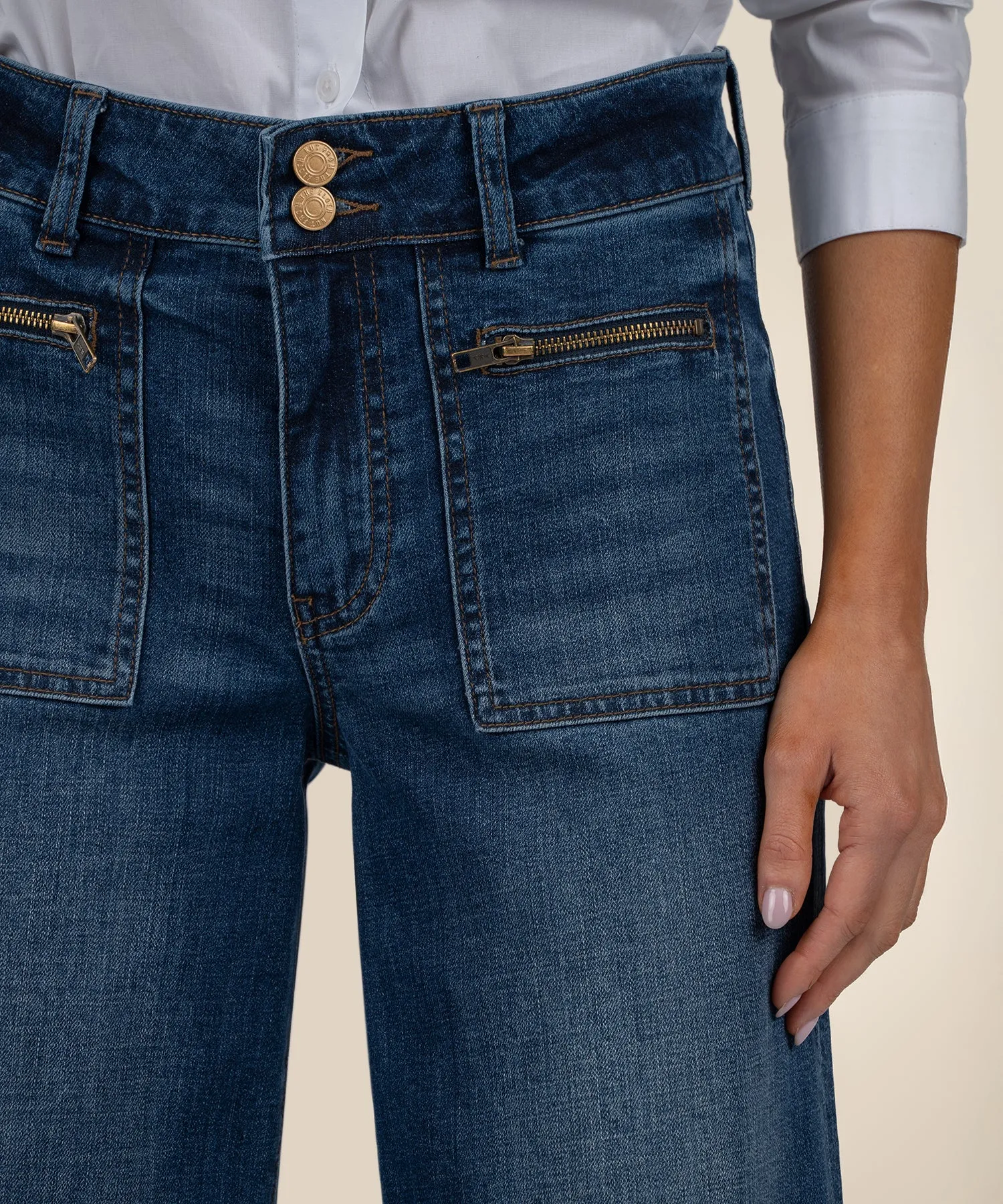 Meg High Rise Wide Leg