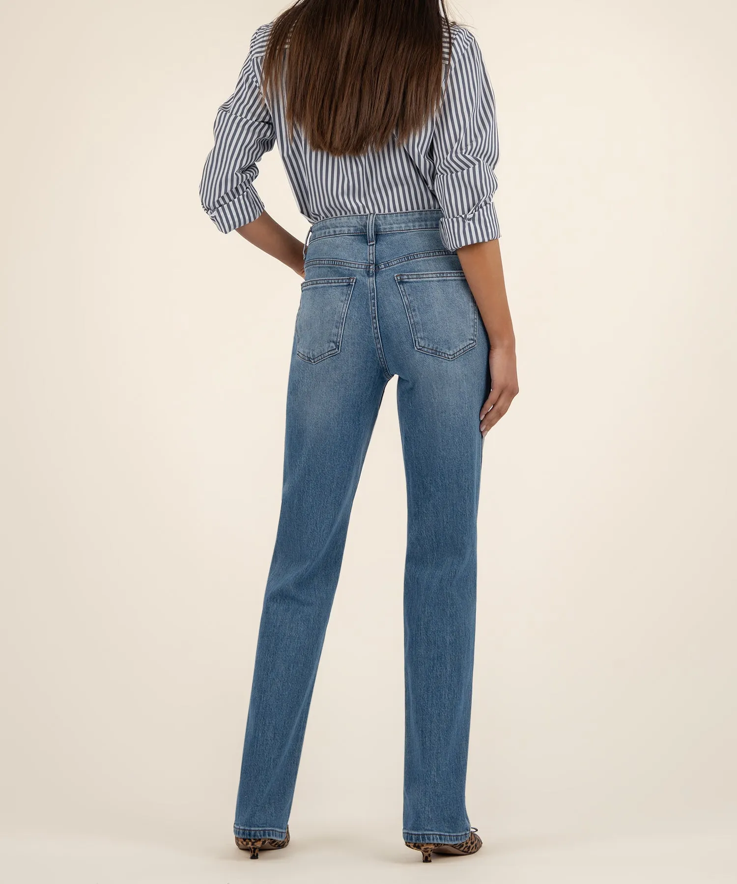 Melissa High Rise Straight Leg