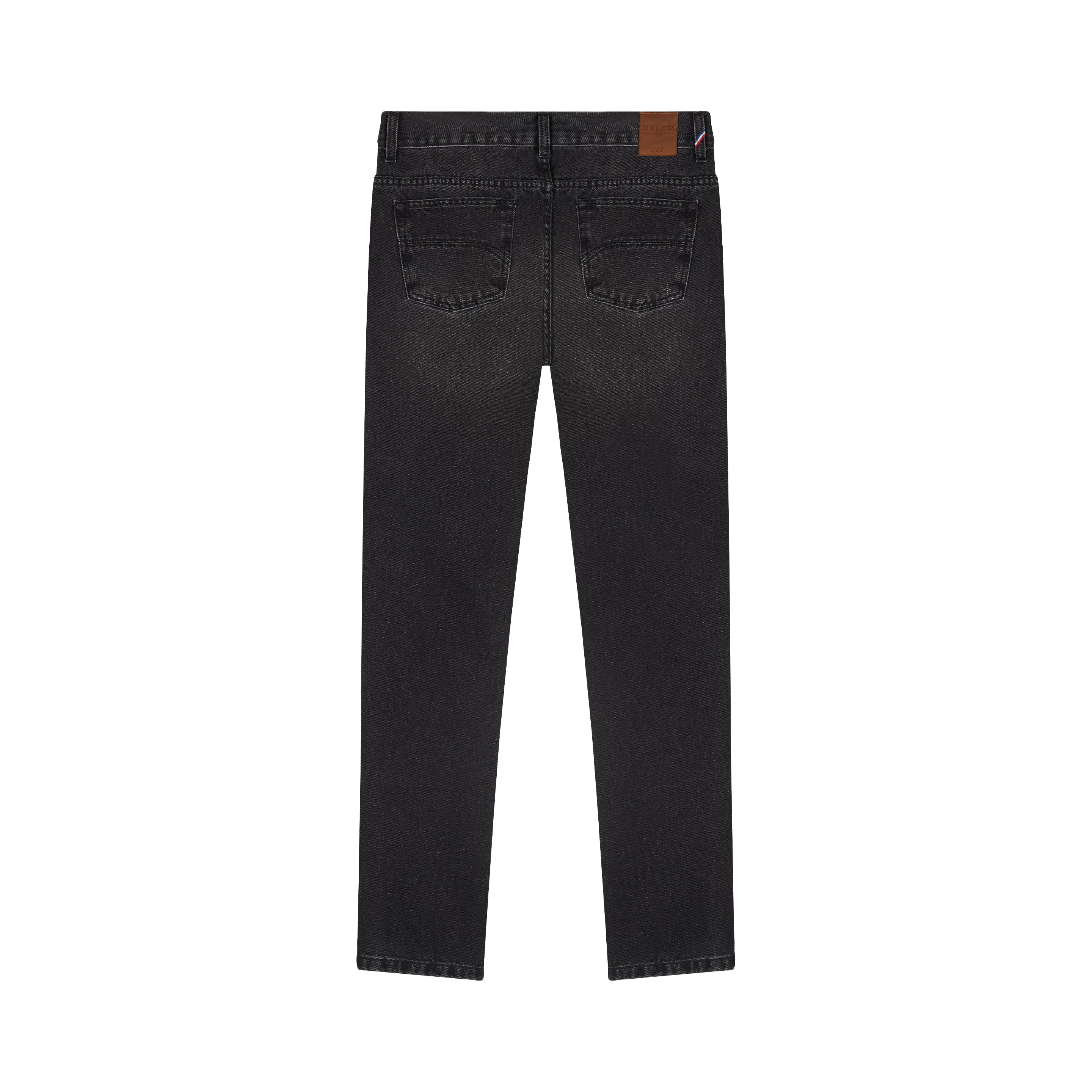 Men's slim fit black washed jeans - Alphonse