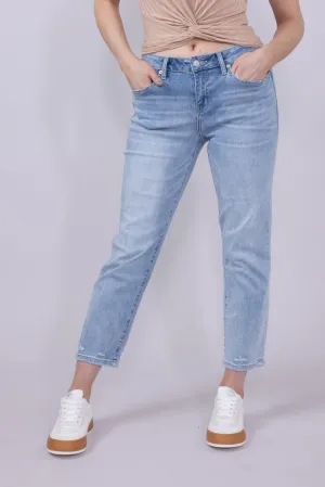Mica Mid Rise Straight Jeans for Women | MDP-T3050