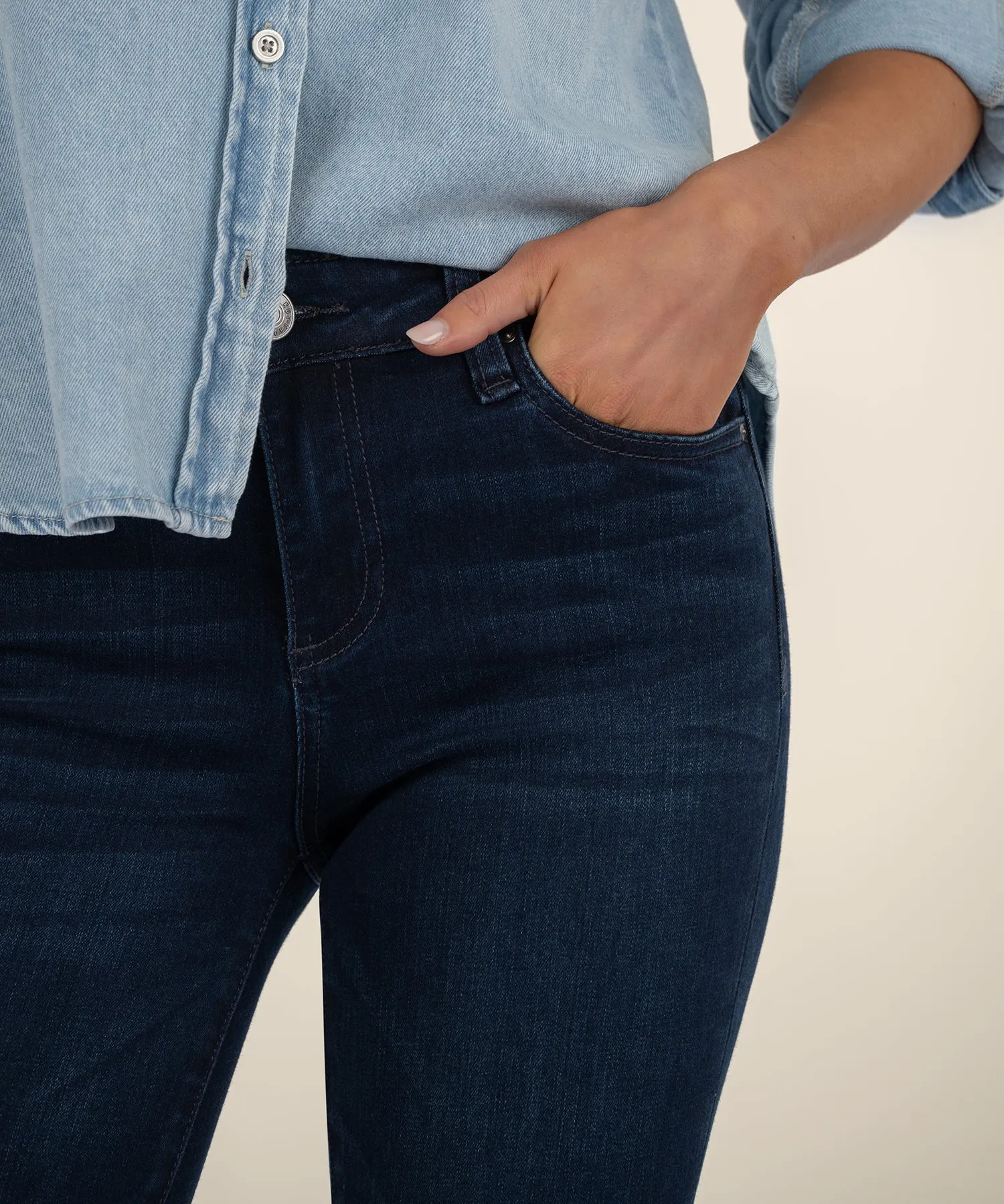 Natalie Mid Rise Flare Bootcut