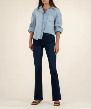 Natalie Mid Rise Flare, Petite