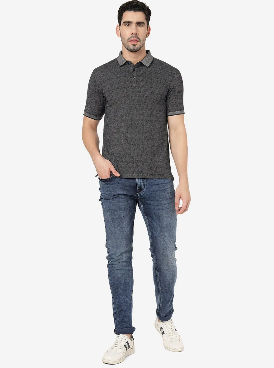 Navy Blue Washed SLIM FIT Jeans | JadeBlue