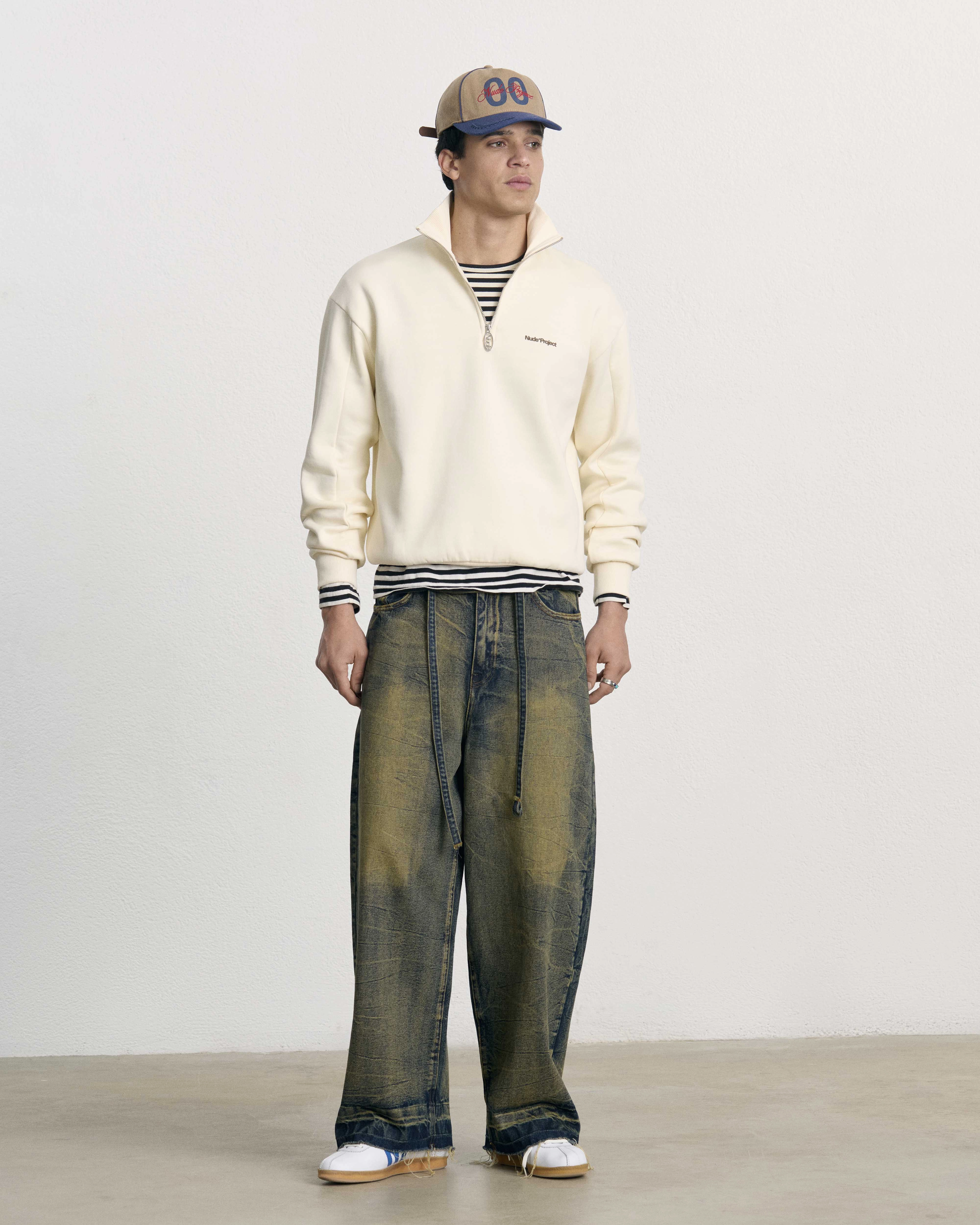 Origins Quarter-Zip Marshmallow