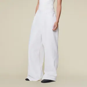 Paloma Otawa White - Low Rise Rise Fit