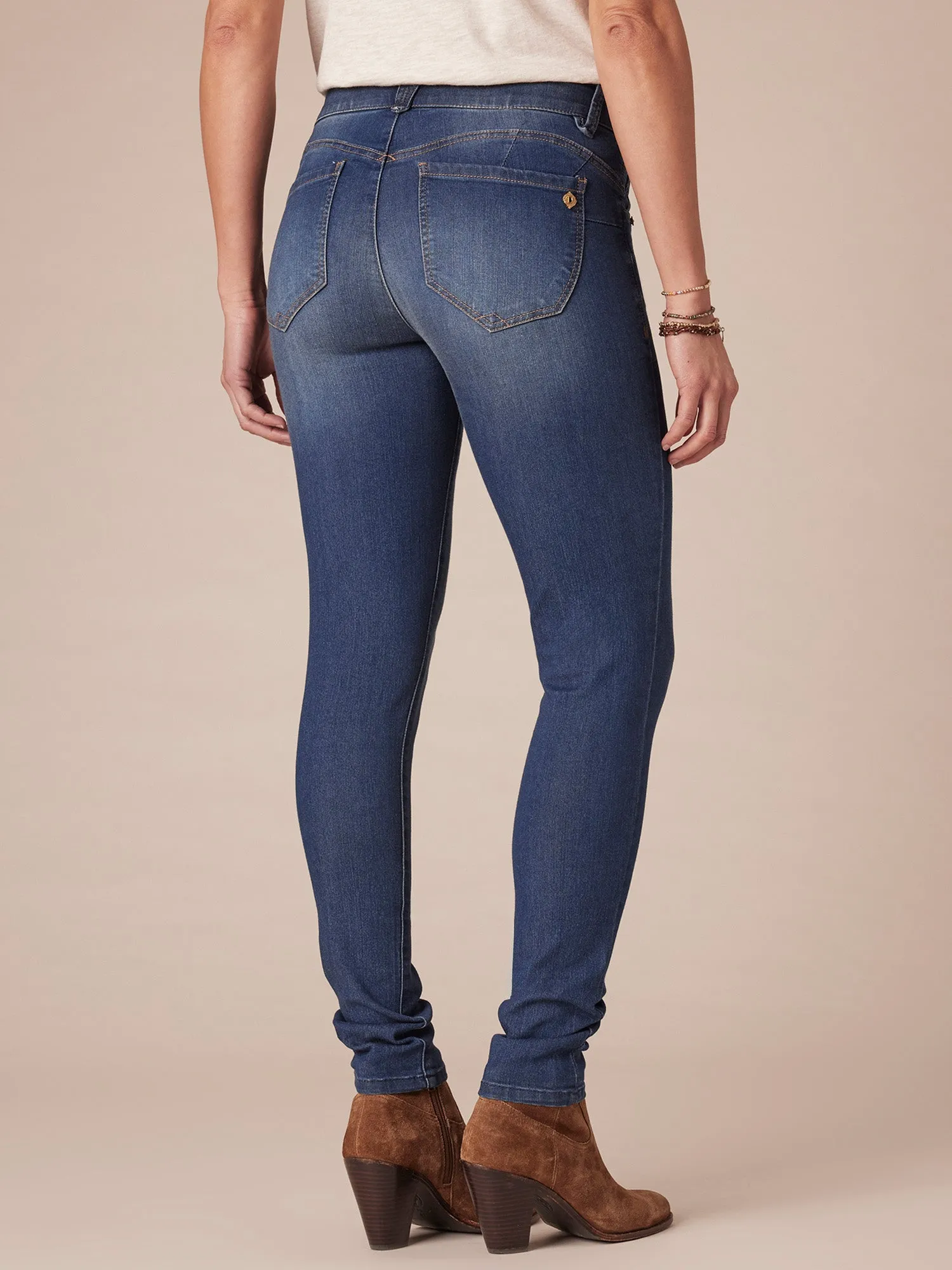"Ab"solution® 32" Long Inseam Blue Jegging Tall Jean