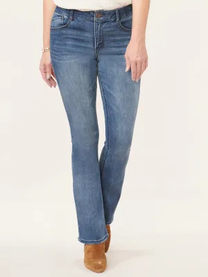 "Ab"solution® High Rise Artisanal Denim Itty Bitty Boot Jean