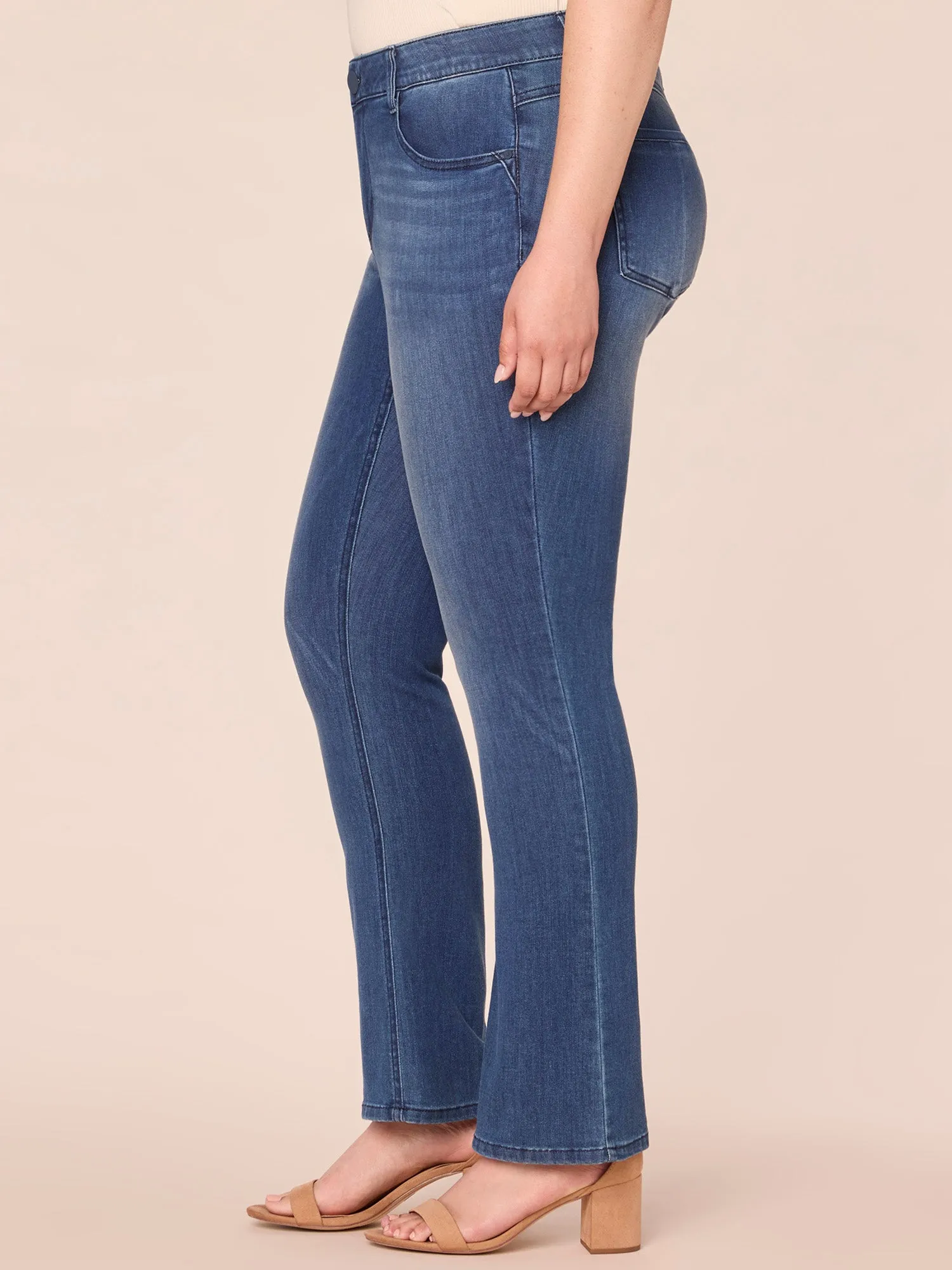 "Ab"solution® Itty Bitty Bootcut Plus Jeans