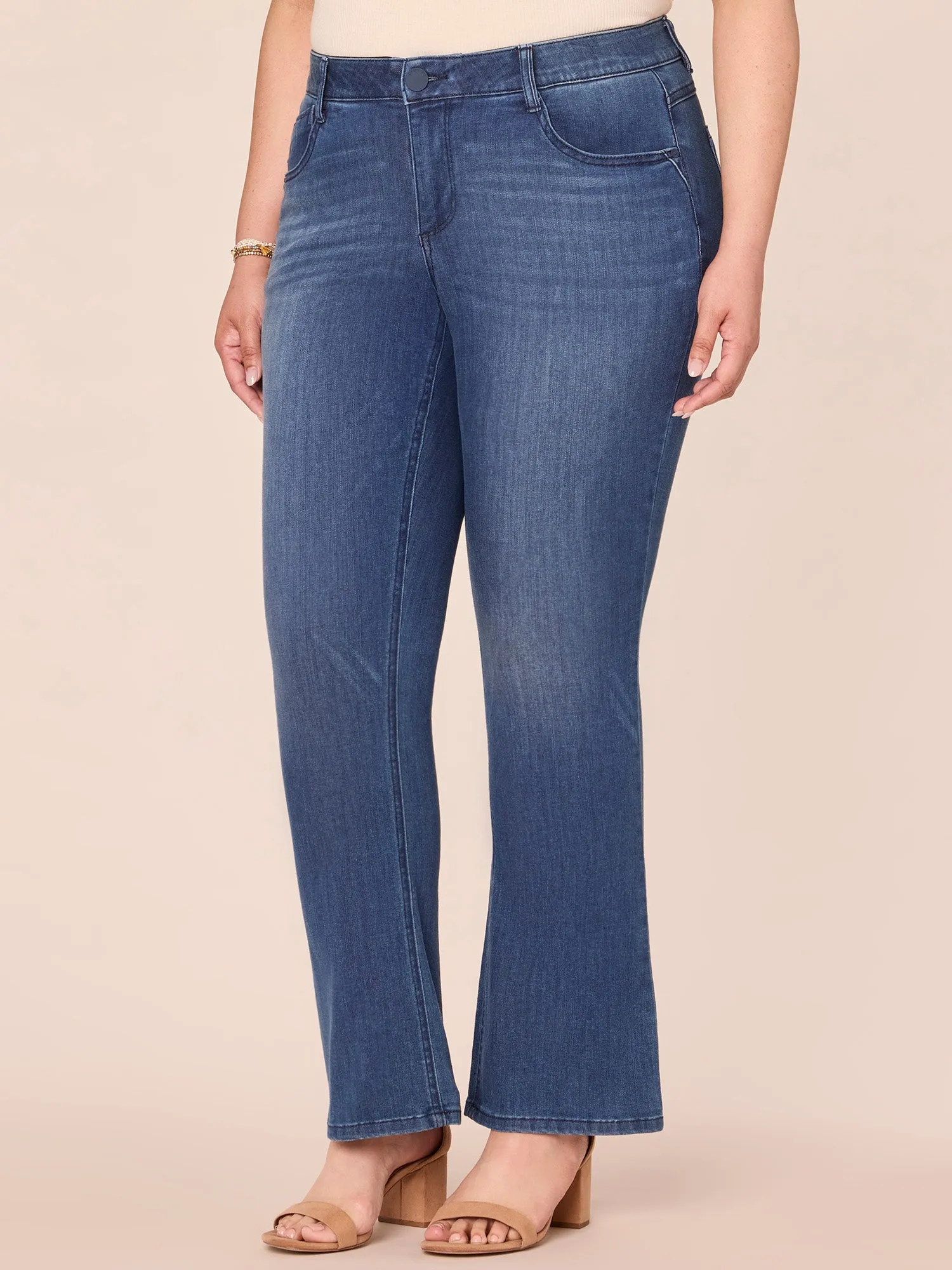 "Ab"solution® Itty Bitty Bootcut Plus Jeans