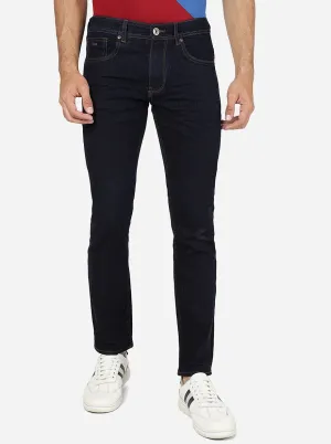 Raw Blue Solid Narrow Fit Jeans | Greenfibre